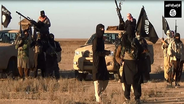 An image grab taken from a propaganda video uploaded by Islamic State militants (Photo: video grab) An image grab taken from a propaganda video uploaded by Islamic State militants (Photo: video grab)